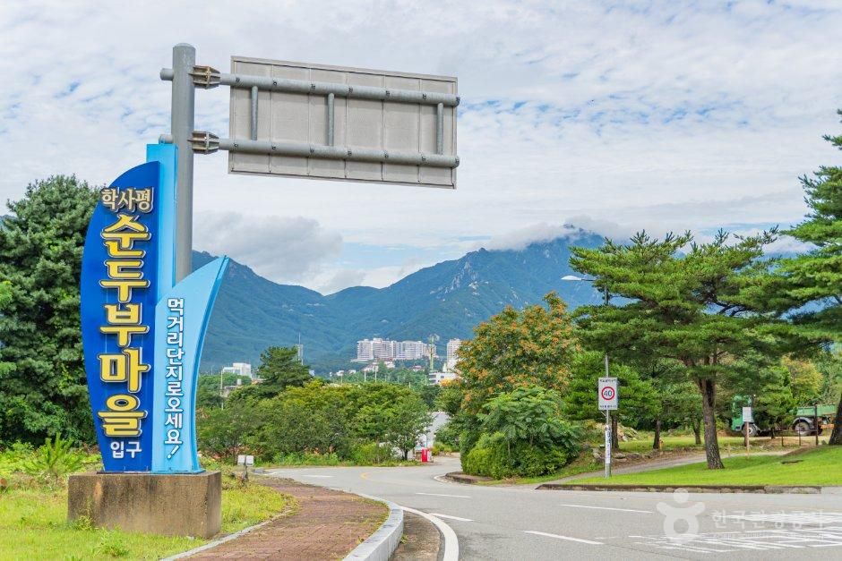 학사평 콩꽃마을 순두부촌