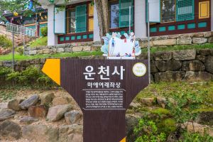 운천사마애여래좌상