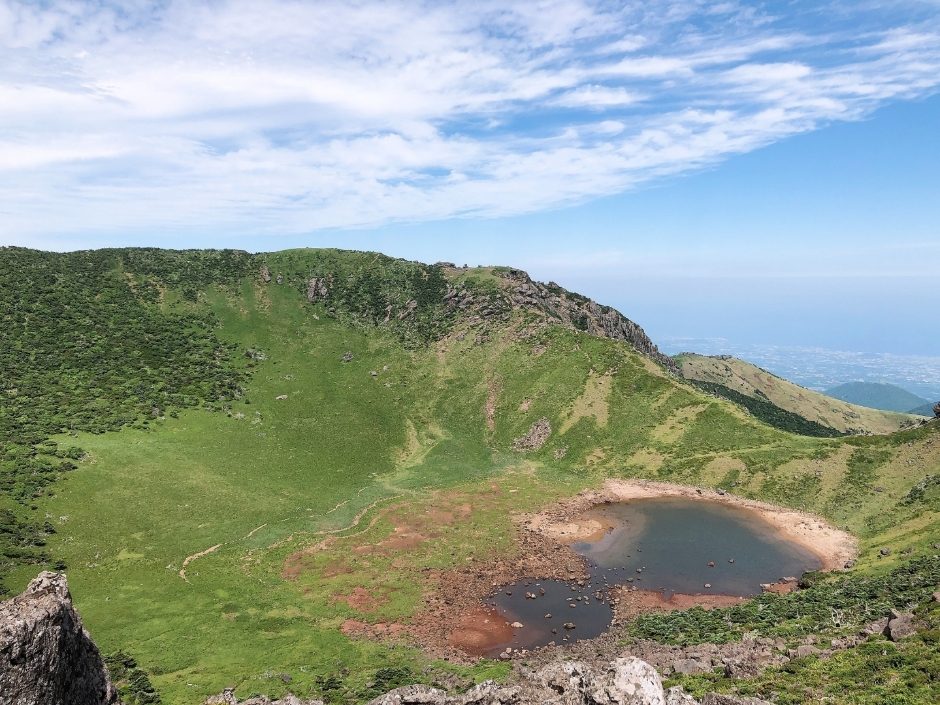 한라산 백록담