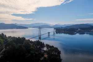 논산 탑정호 출렁다리
