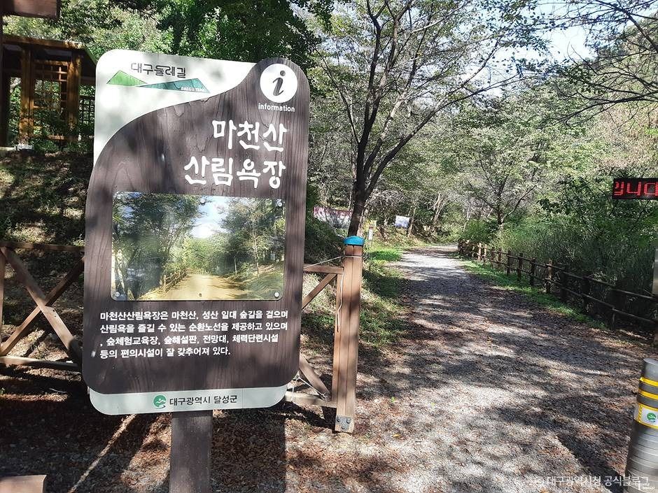마천산산림욕장