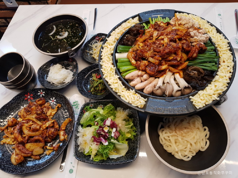 남포동직화쭈꾸미