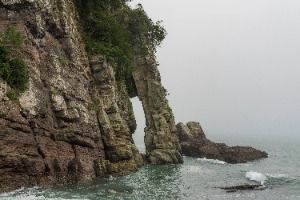 남일대 코끼리 바위
